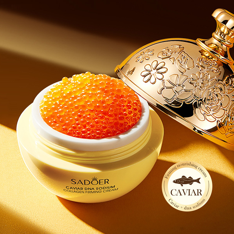 Luxury Natural Skincare - Luksusowy Krem z Esencją Kawiary Przeciwstarzeniowy