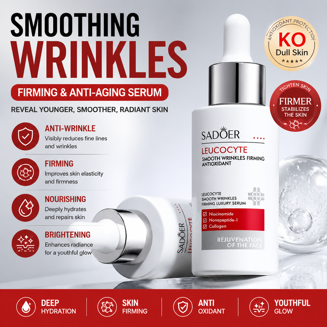 Luxury Skincare Oil - Luksusowa esencja do twarzy wygładzająca zmarszczki