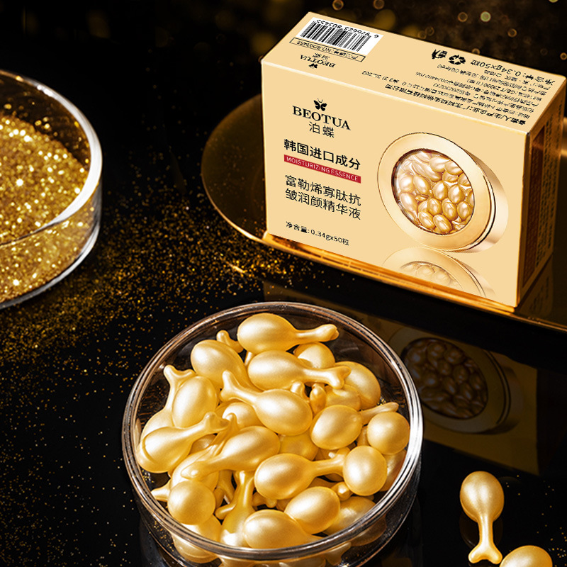 Luxury Natural Skincare - 0,34g*50 Kapsułek Luksusowej Esencji Nawilżającej z