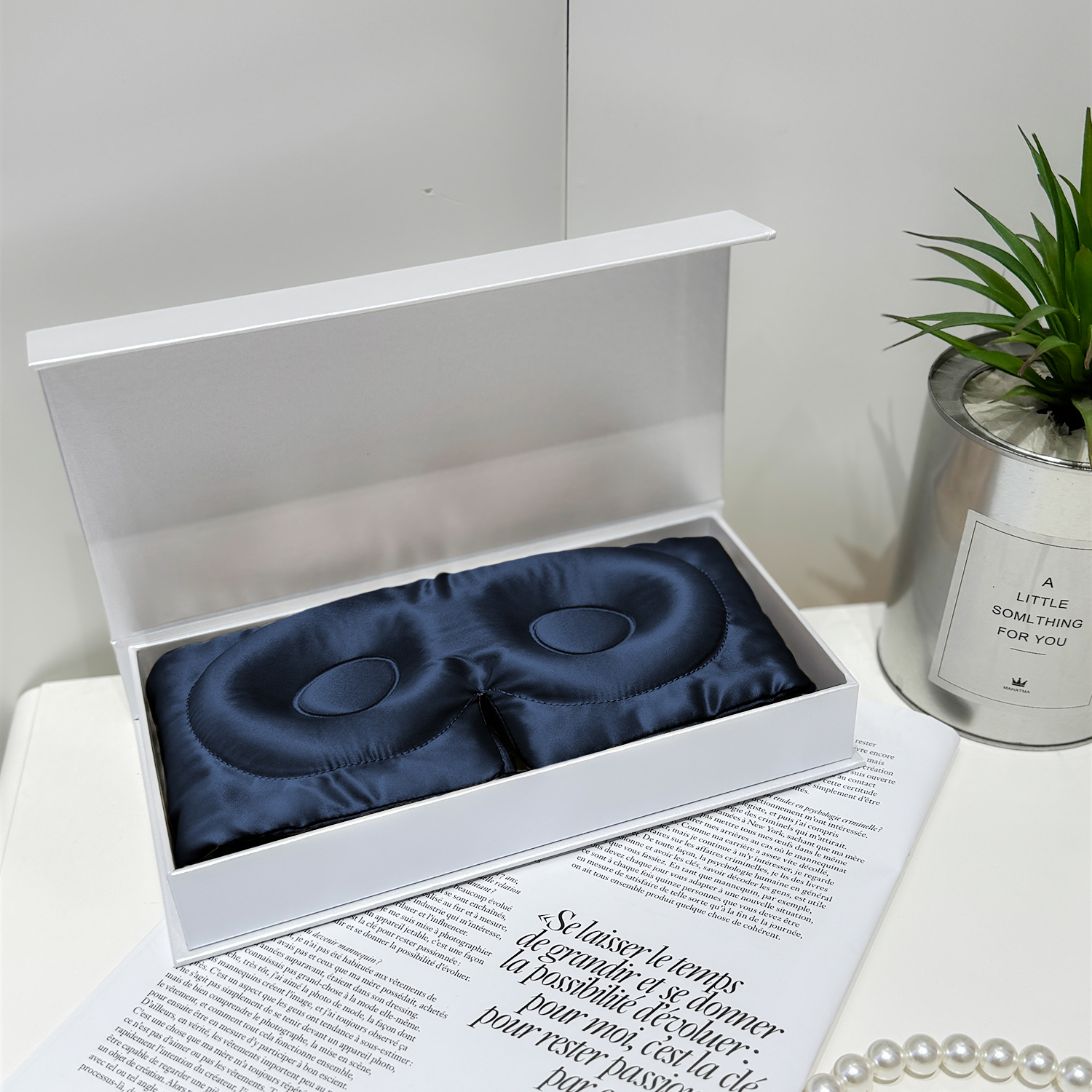 Luxury Natural Skincare - Maska do spania z 100% naturalnego