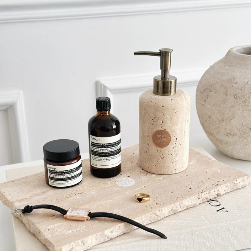 Dozownik do balsamu z kamienia – Luxury Natural Skincare recenzja i cena