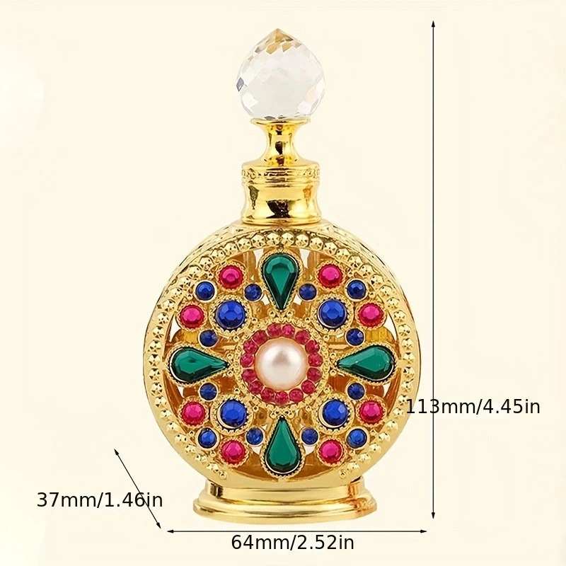 Butelka na perfumy 12 ml, meta – Luxury Skincare Oil recenzja i cena