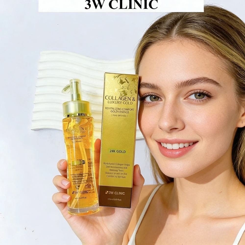 3WCLINIC Collagen & Luxury Gol – Luxury Skincare Essence recenzja i cena
