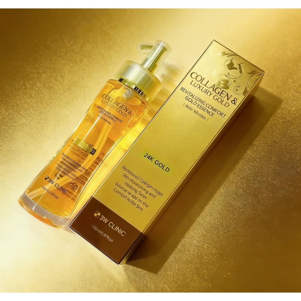 3WCLINIC Collagen & Luxury Gol – Luxury Skincare Essence recenzja i cena