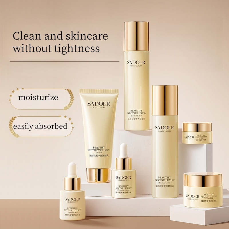 Luksusowy siedmioczęściowy zes – Luxury Natural Skincare recenzja i cena
